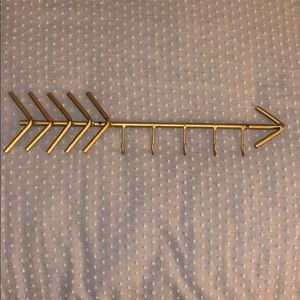 Gold Arrow Jewelry Holder